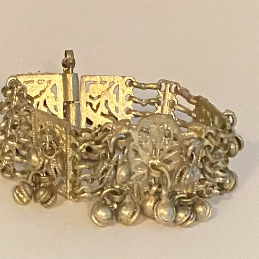 Vintage belly dance disco style bracelet